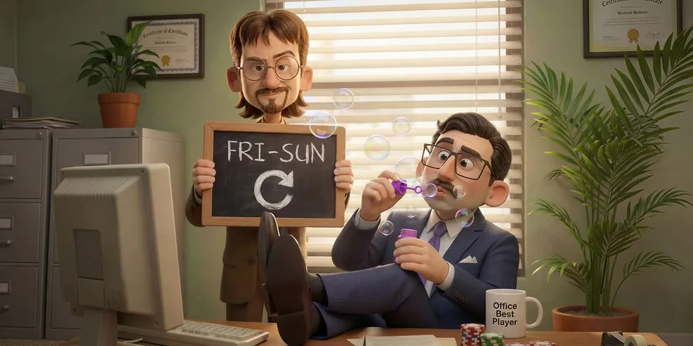 Weekend reload promotion with free spins